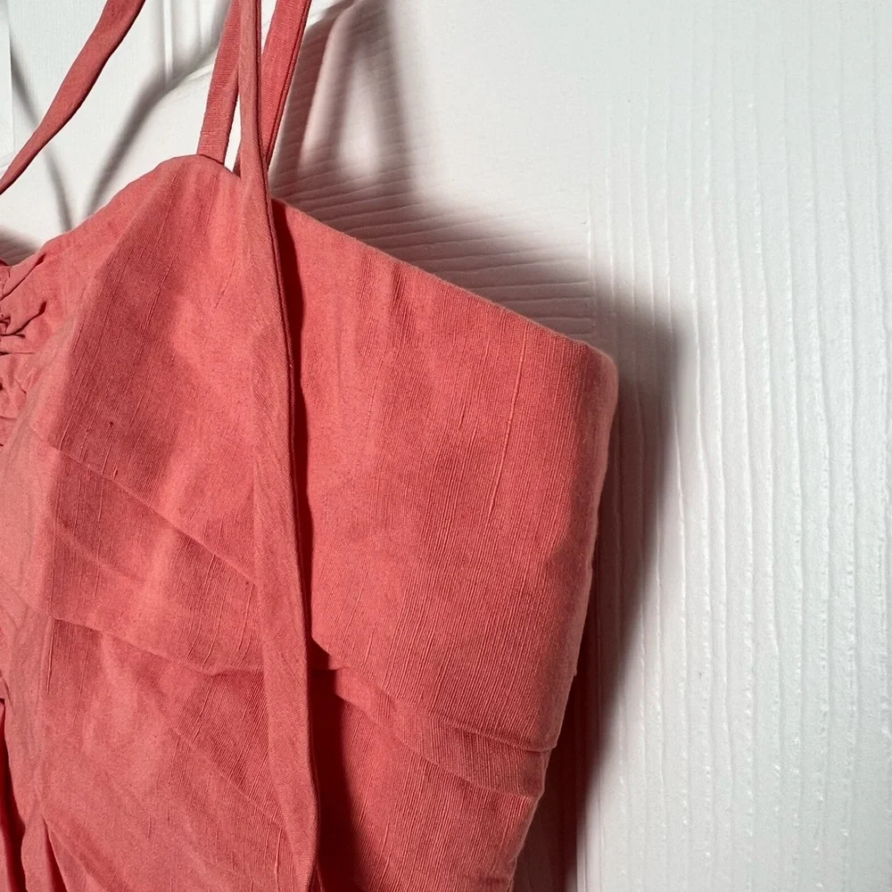 Ulla Johnson
halterneck ruffled midi dress - Picture 12 of 16
